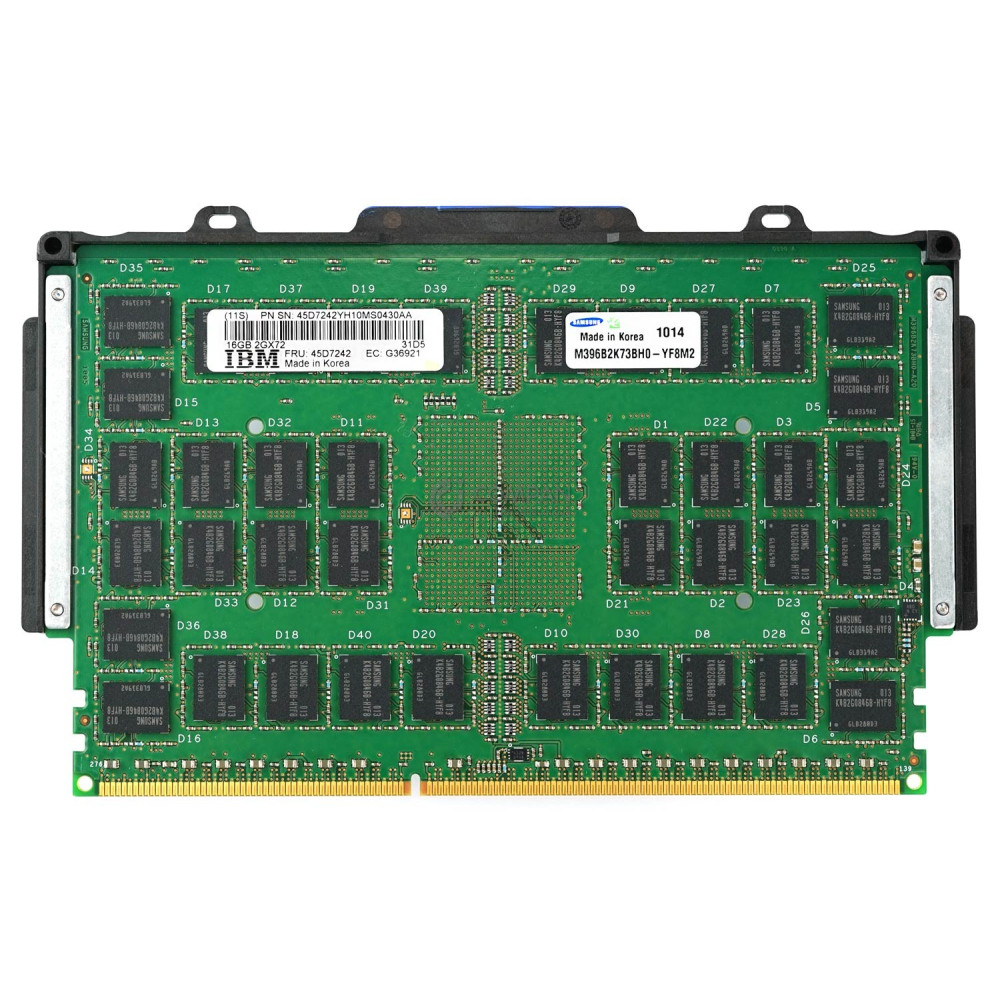 45D7242 IBM MEMORY 16GB 2P4RX8 PC3-8500  DDR3 FOR POWER 7 HMT32GP8AFR8A-G7